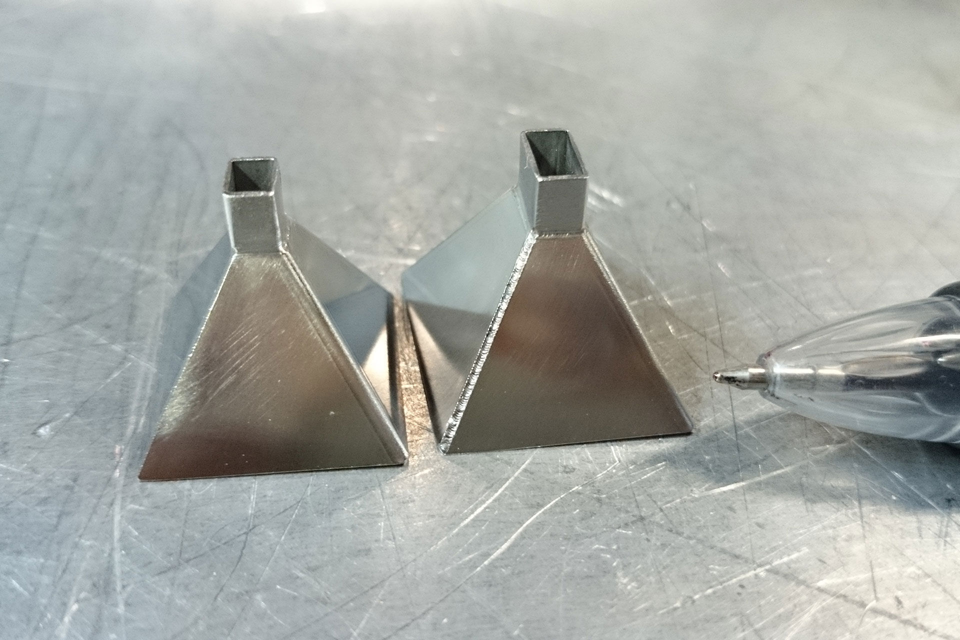 小型漏斗製作